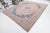 1960s Vintage Pastel Light Pink Floral Design Rug For Sale - Image 5 of 13