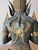 Metal Monumental Thai Devotional Temple Figure, 1950s, Bronze and Gilding For Sale - Image 7 of 8