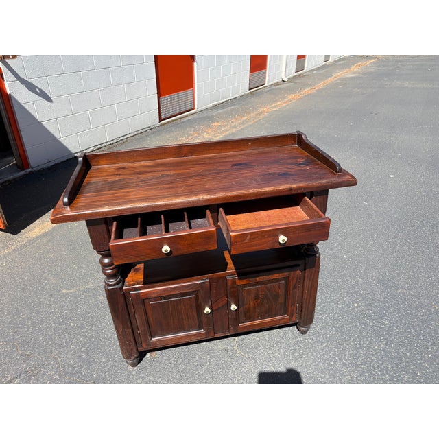 Traditional Ethan Allen Side Cabinet For Sale - Image 3 of 15