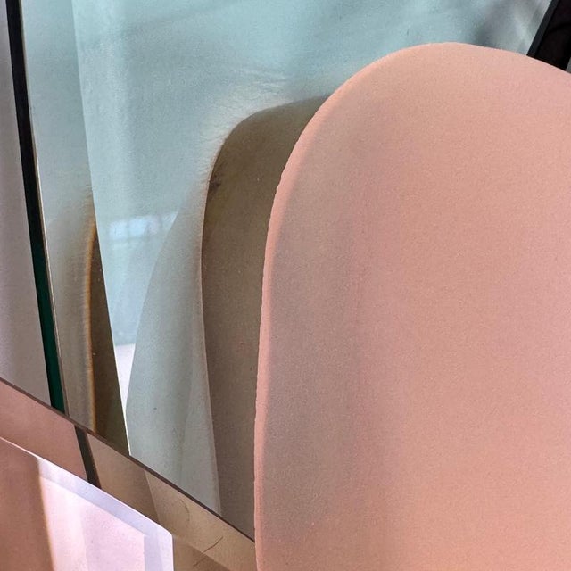 Aqua Large Sconces attributed to Max Ingrand for Fontana Artes, Italy, 1955, Set of 2 For Sale - Image 8 of 18