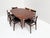 Wood Mid-Century Chairs and Extendable Dining Table in Rosewood by Schiønning & Elgaard for Randers Møbelfabrik, Denmark, 1960s, Set of 7 For Sale - Image 7 of 13