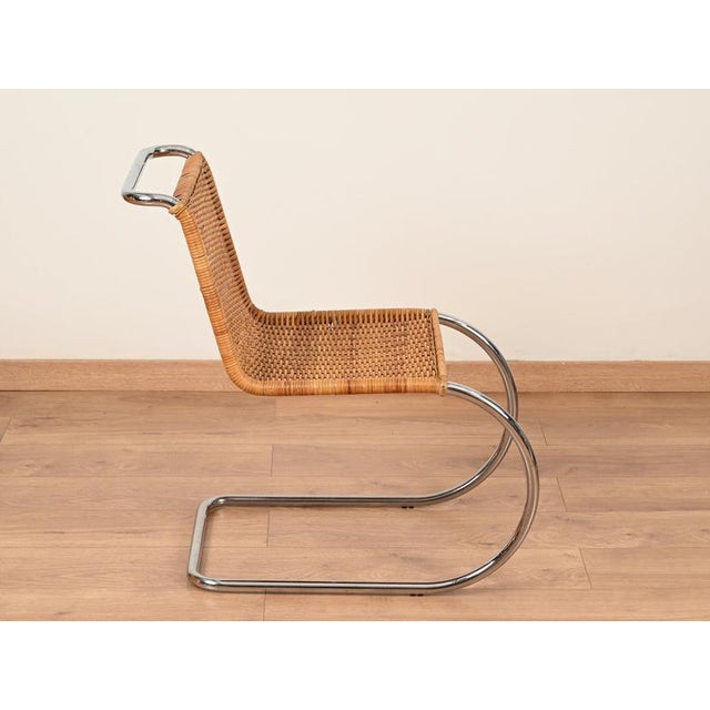MR10 Rattan Chairs by Ludwig Mies Van Der Rohe for Knoll, 1960s, Set of 2 For Sale - Image 11 of 18