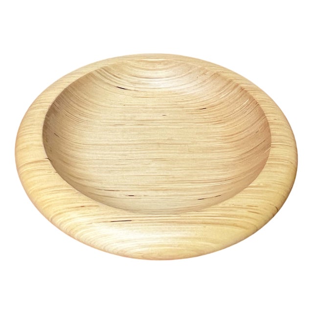 Vintage Bowl in Wood from Tailio Design, Finland, 1970s For Sale