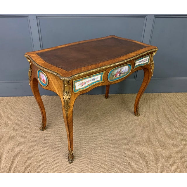 French Tulip Wood Desk, 1880 For Sale - Image 17 of 17