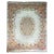 Large Vintage Medallion Pink Wool Rug For Sale - Image 5 of 5