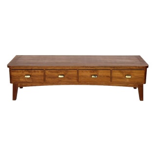 Mid-Century Wooden Sideboard, 1960s For Sale