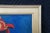 Late 20th Century The Red Madras Headdress Portrait Oil Painting After Henri Matisse Framed For Sale - Image 9 of 11