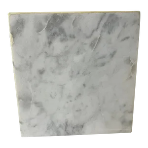 Vintage White Marble Cube Tissue Box Cover