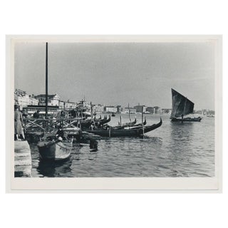 Venice, 1950s, Black and White Photograph For Sale