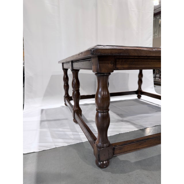 Woodland Furniture Late 20th Century Woodland Furniture Grayson Walnut Cocktail Table For Sale - Image 4 of 7
