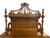 Late 19th Century Victorian Walnut Ladies Writing Desk With Gallery & Velvet Writing Surface, Circa 1880 For Sale - Image 5 of 12