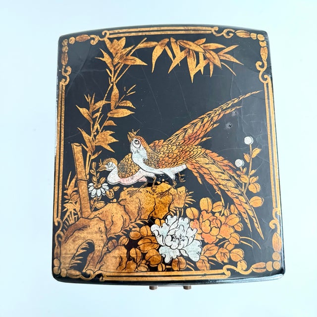Chinoiserie 20th Century Chinoiserie Jewelry Box For Sale - Image 3 of 12