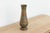 Traditional Mid-Century Etched Brass & Enamel Vase For Sale - Image 3 of 8