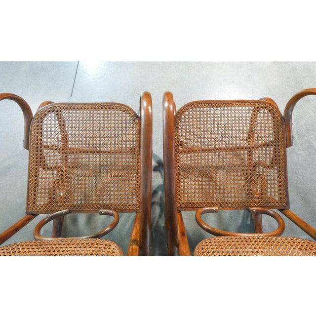 19th Century Wooden Rocking Chairs, Set of 2 For Sale - Image 8 of 18