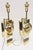 Gold 1970s Lucite and Polished Brass Ram's Head Wall Sconces - a Pair For Sale - Image 8 of 11