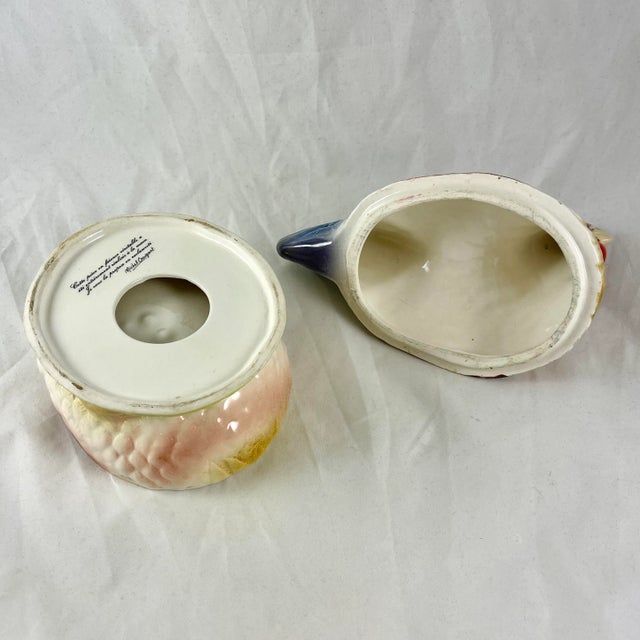 French Faience Figural Hen Pâté Terrine, Michel Caugant For Sale - Image 9 of 11