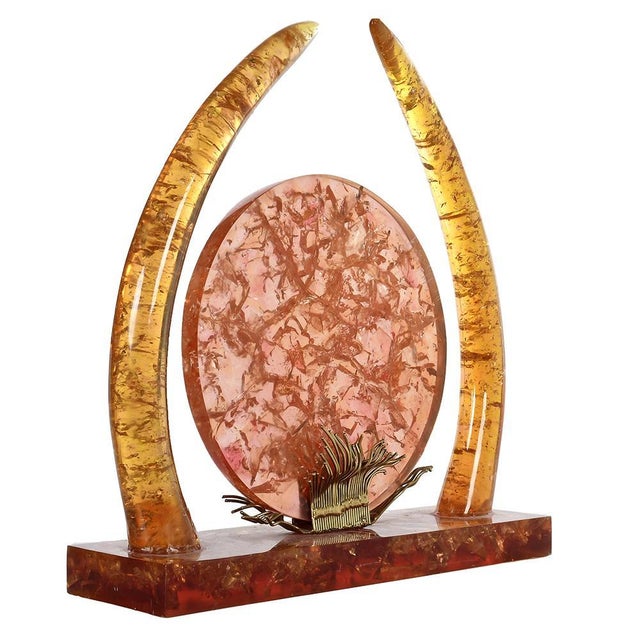 Fractal resin sculpture signed Henri Fernandez. This piece is designed in the style of the selected designer and/or...