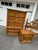 Spanish Revival 1970s Thomasville Mediterranean Brutalist Oak 5-Piece Bedroom Suite For Sale - Image 3 of 9