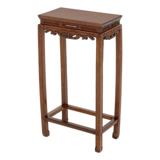 Chinese Hardwood Console Table For Sale