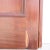 1980s Pair Vintage Solid Mahogany and Beveled Glass Interior Room Divider Doors For Sale - Image 5 of 13