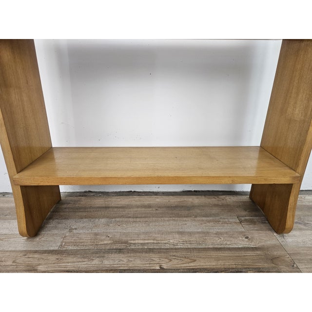 Wood Vintage Ash Wall Shelf, 1960 For Sale - Image 7 of 12