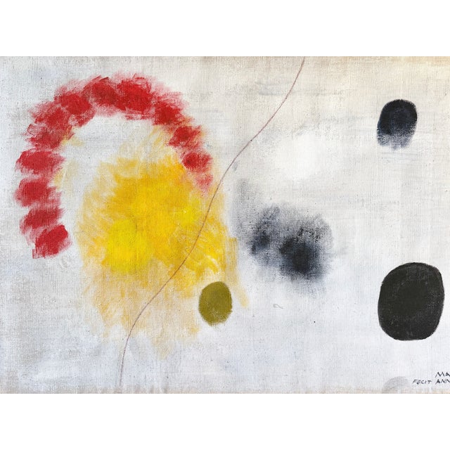 Marcus, Abstract Composition, 2015, Oil Painting on Canvas, Framed For Sale - Image 11 of 18