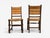 Charles Dudouyt Style, Eight Rustic Dining Chairs, Oak, Rush, France, 1940s For Sale - Image 10 of 10