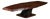 Live Edge Redwood Coffee Table For Sale