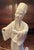 Vintage Chinese Blanc De Chine-Style Porcelain Scholar Figural Table Lamp For Sale - Image 4 of 11