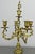 An impressive Vintage set of brass candelabras , featuring an elaborate matching design with sweeping candle arms, floral...