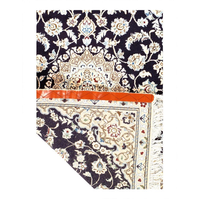 Traditional Pasargad DC Fine Hand Knotted Silk & Wool Rug For Sale - Image 3 of 3
