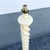 Postmodern Cream Spiral Wooden Floor Lamp For Sale - Image 4 of 7
