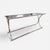 ▪️Maison Jansen Chrome Smoked Glass Console Table ▪️Beautiful accent piece features a chrome and glass construction ▪️The...