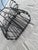 Late 20th Century Vintage French Wrought Iron Wall-Mounted Scrollwork Plant Garden Basket 13” Tall X 11” Wide For Sale - Image 5 of 7
