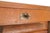 Vintage European Mid Century Double Tambour Door Office File Cabinet For Sale - Image 4 of 12