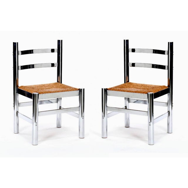 1970s Set of Six Silla Mexico by Diego Matthai For Sale - Image 5 of 9