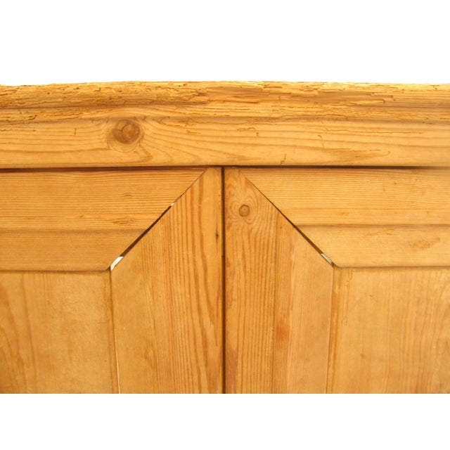 Antique French Pine Doors & Frame For Sale - Image 4 of 5