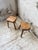 Vintage Oak Stools by Henri Bataille, 1950s, Set of 2 For Sale - Image 9 of 18