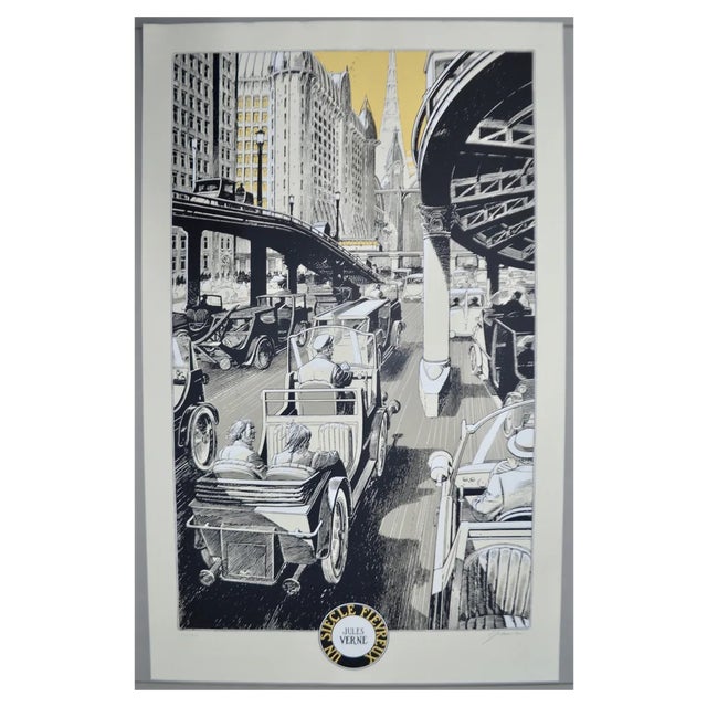 François Schuiten, A Feverish Century, 1995, Silkscreen For Sale