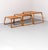 Sculptural Maple Nest of Three Tables, 1970s, Set of 3 For Sale - Image 9 of 16