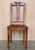 A magnificent set of six Modernist Art Deco dining chairs in style of Charles Dudouyt in original period burgundy Rexine ....