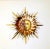 1980s Curtis Jere Sunburst Celestial Metal Sculpture For Sale - Image 9 of 9