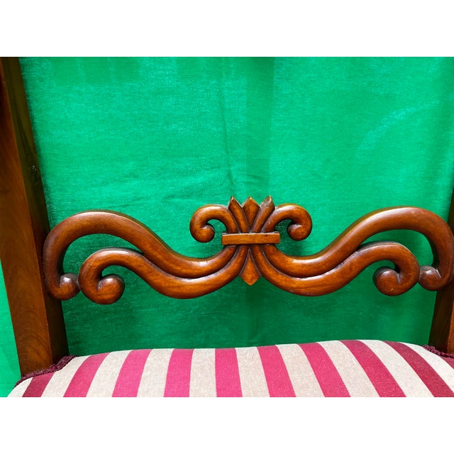 Early 19th Century Pair of Biedermeier Armchairs For Sale - Image 9 of 12