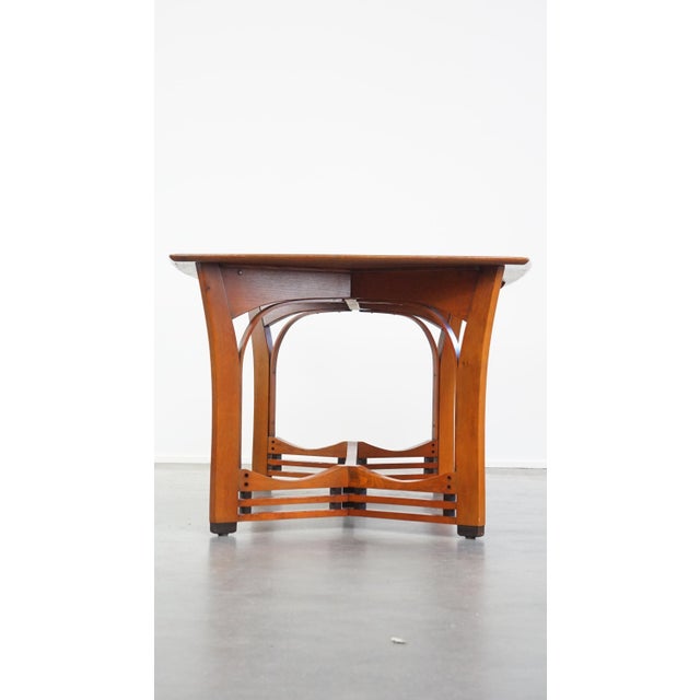 Art Nouveau Dining Table by Paul Schuitema For Sale - Image 5 of 13