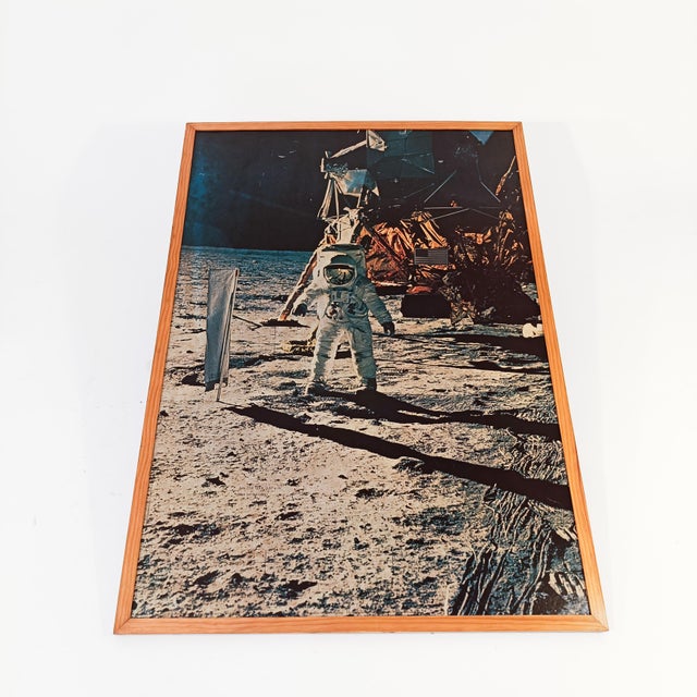 Large High Resolution Print of Edwin Aldrin on the Moon, Switzerland, 1970 For Sale - Image 3 of 14