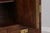 Wood Henredon Campaign Style Oak Bedroom Armoire For Sale - Image 7 of 17
