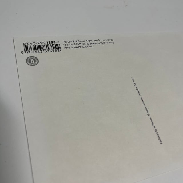 Paper 1980s Keith Haring Postcards Set of 4 For Sale - Image 7 of 11