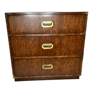 1970s Vintage Dixie Campaigner Bachelor's Chest For Sale