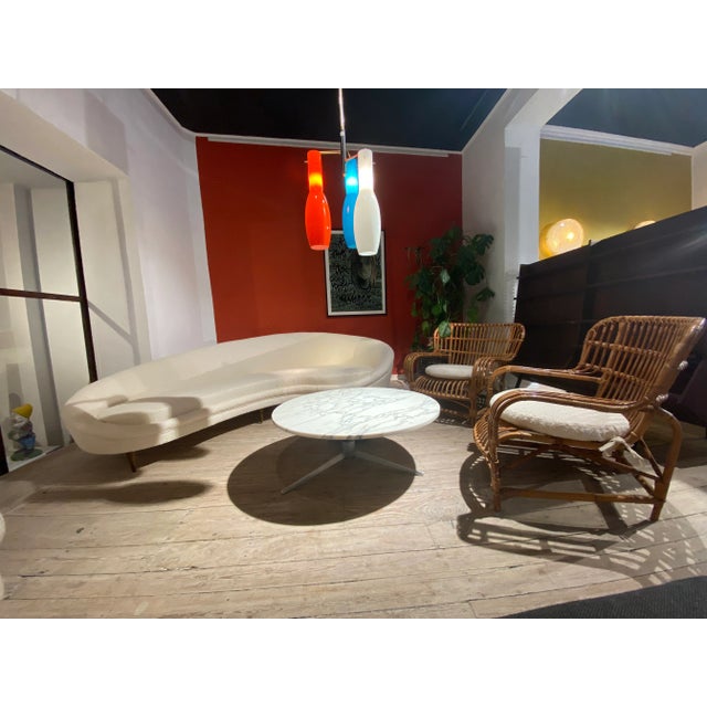 Vintage Italian Sofa by Bruno Munari, 1970s, in Flawless conditions. Designed 1970 to 1979 This piece is attributed to the...