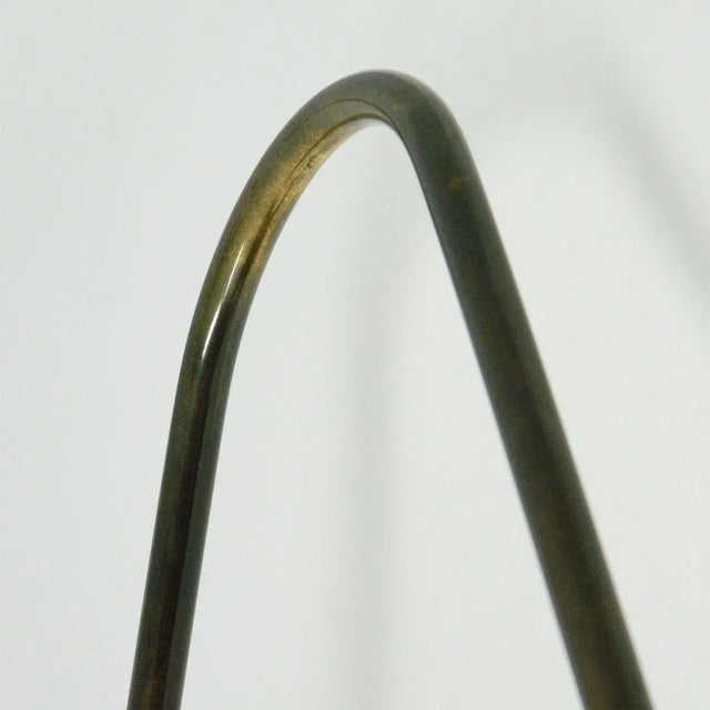 Model 3808 Magazine Rack by Carl Auböck for Werkstätte Carl Auböck, Vienna, 1960s For Sale - Image 9 of 11